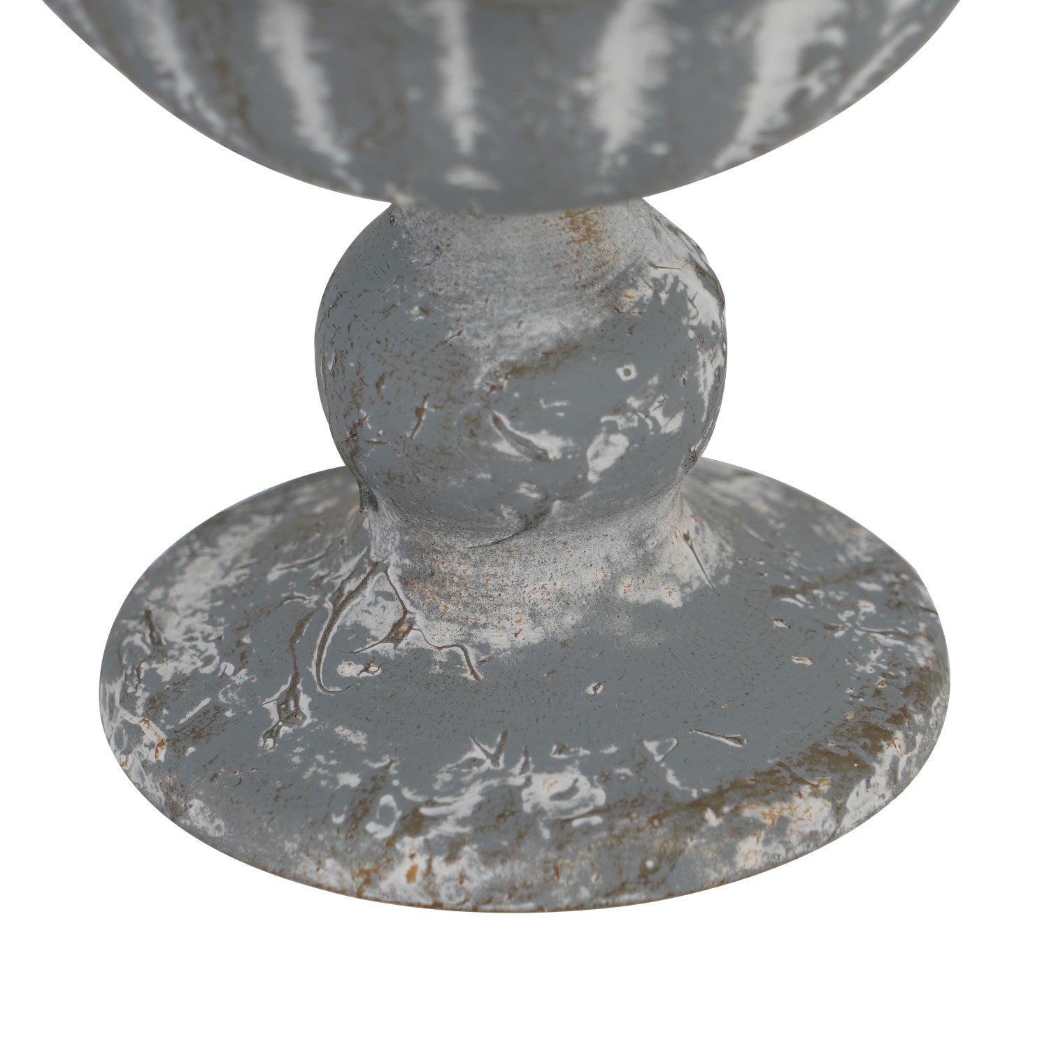 NIKKY HOME Vintage Galvanized Metal Flower Pot - Floral