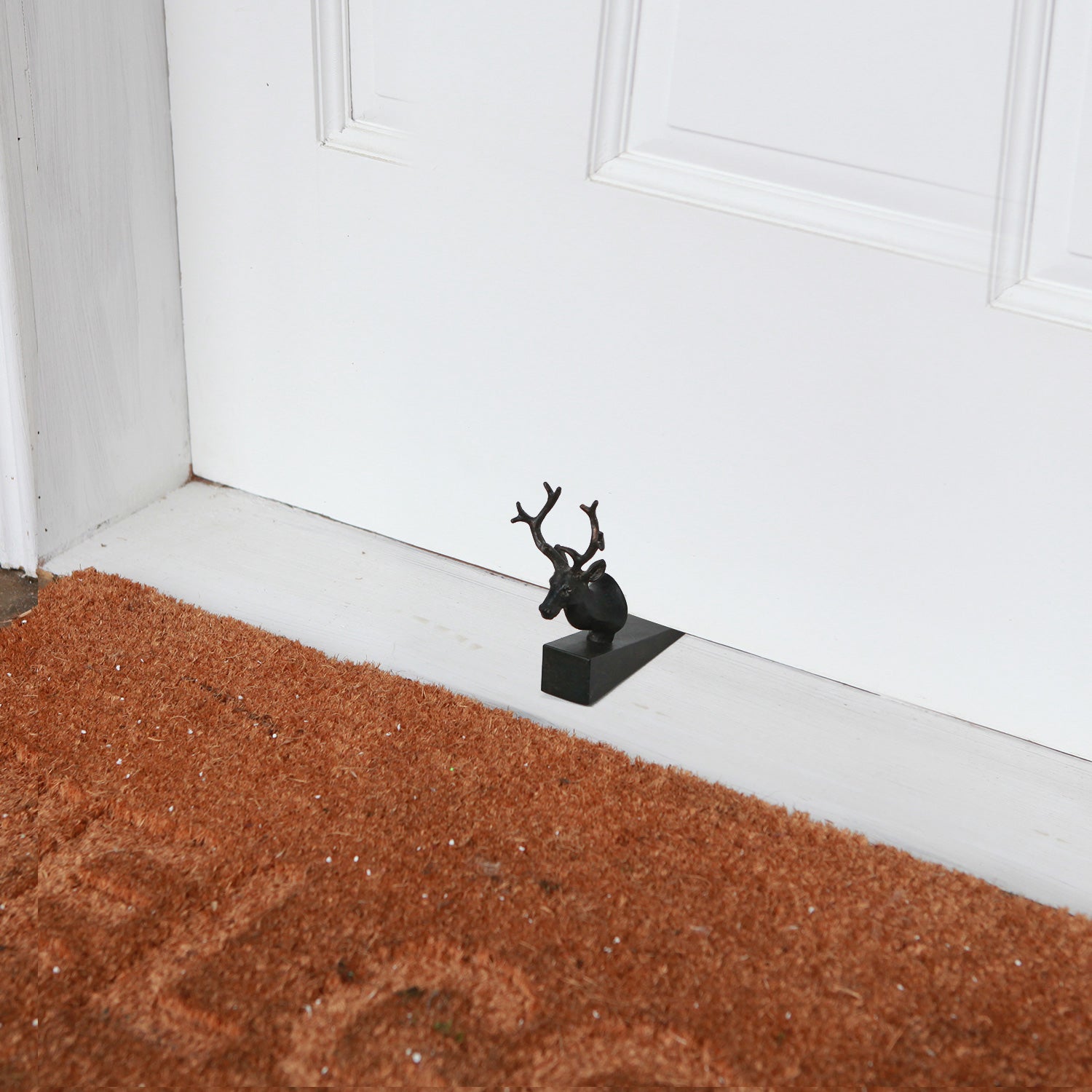Nikky Home Metal Deer Door Stop Wedge