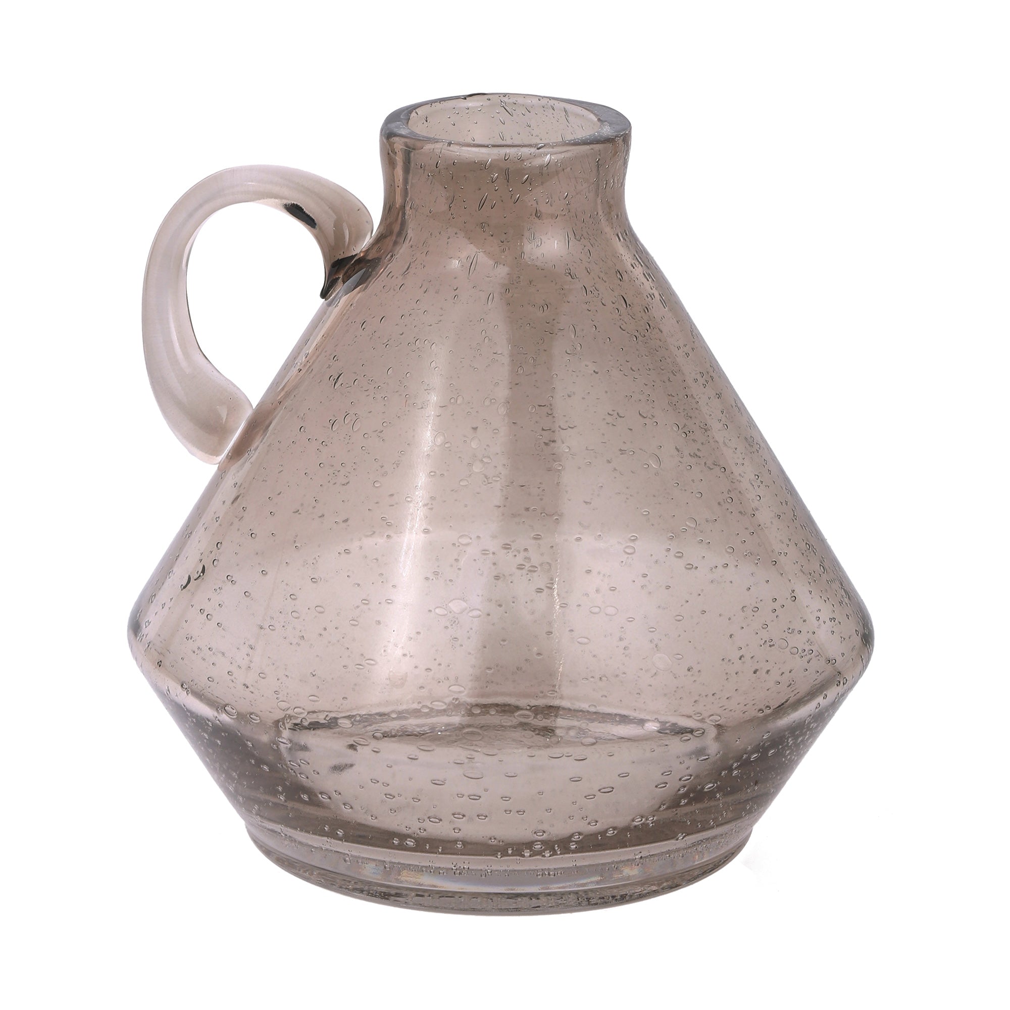 NIKKY HOME Mordern Glass vase Grey