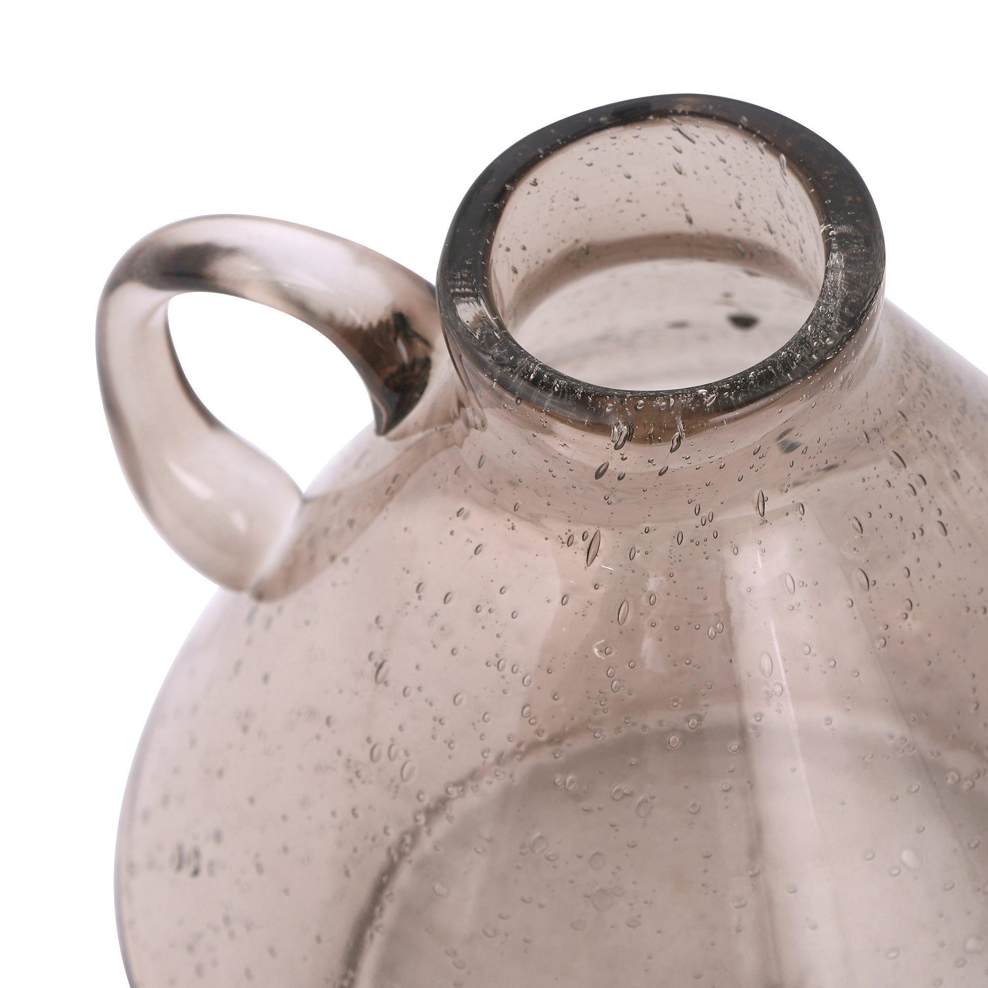 NIKKY HOME Mordern Glass vase Grey
