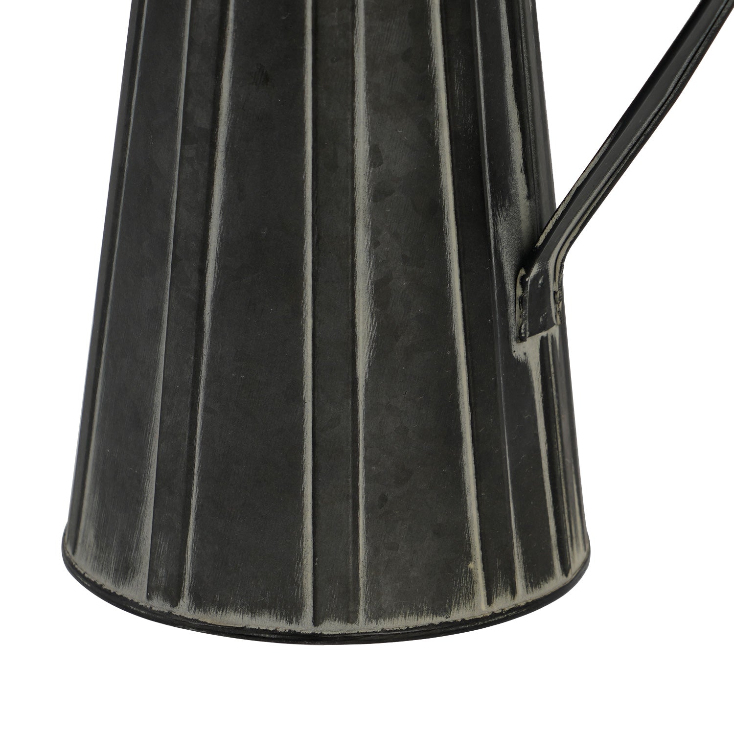 NIKKY HOME Rustic Farmhouse Galvanized Metal Vase - Tall