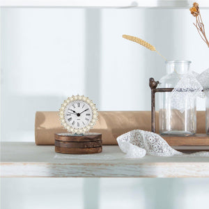 Gorgeous Pearl Desk Clock - Nikky Home