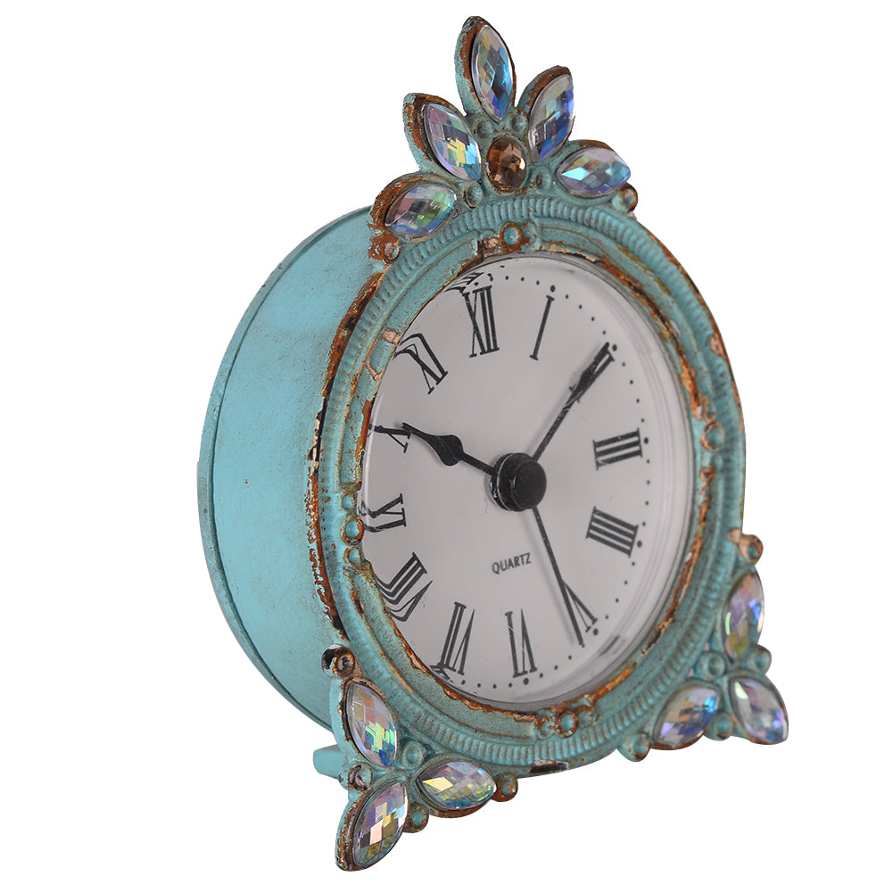  NIKKY HOME Antique Mantel Clock, Battery Operated